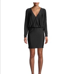 Amanda uprichard black Thomas long sleeve dress